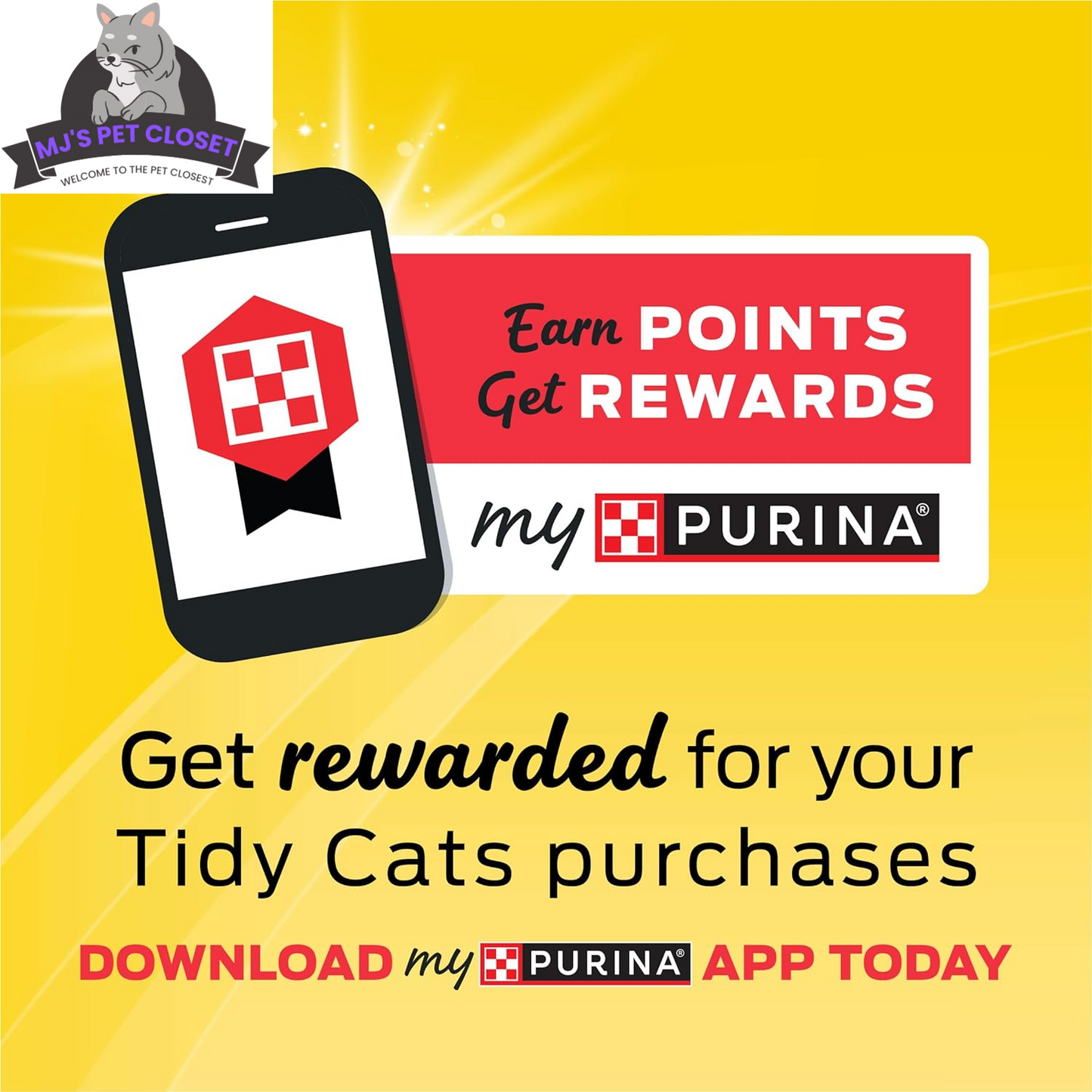 Say goodbye to messy litter boxes! 🐾✨ Check out Purina Multi Cat Low Dust Clumping Cat Litter - Lightweight & Powerful 4-in-1 Strength in a 17 lb box! Perfect for multi-cat households! 🐱❤️