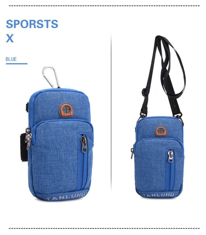 Running arm bag Fashion Sport Pack Fitness arm pack outdoor multifuctional mobile phone arm bag - Wautton Outdoor Gear - Little Red General Store