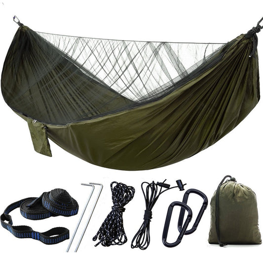 Camping Hammock Double & Single Portable Hammocks Camping Accessories for Outdoor, Indoor, Backpacking - Wautton Outdoor Gear - Little Red General Store