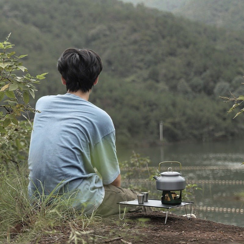 Camping Portable Foldable Table Small Coffee Tables Ultralight Outdoor Hiking Picnic Table MDF Mini Folding Table New - Wautton Outdoor Gear - Little Red General Store