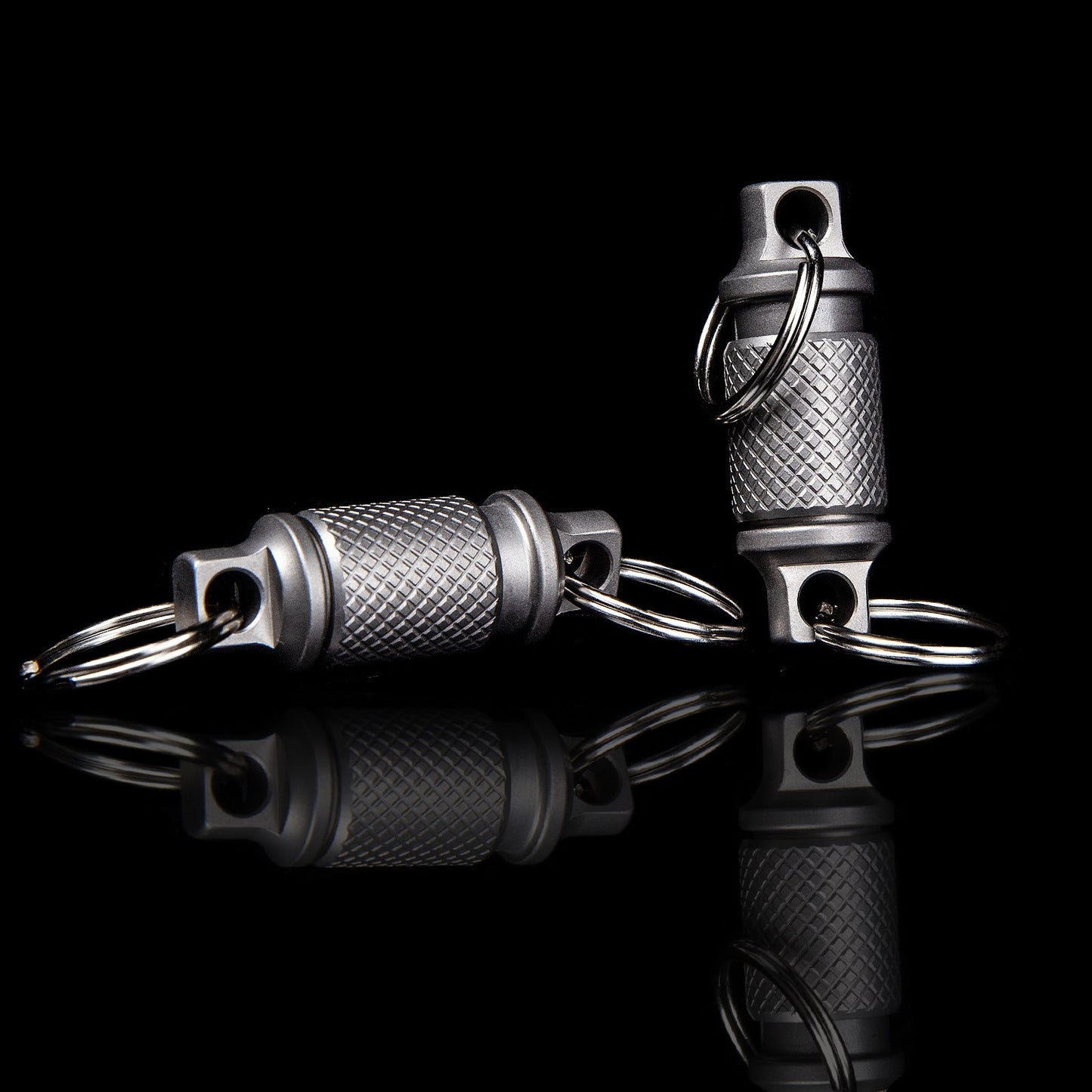 Titanium Alloy Keychain Key Holder Removable 360 Degree Rotation Multifunctional Portable for Waist Belt Outdoor Tool Men Women - Wautton Outdoor Gear - Little Red General Store