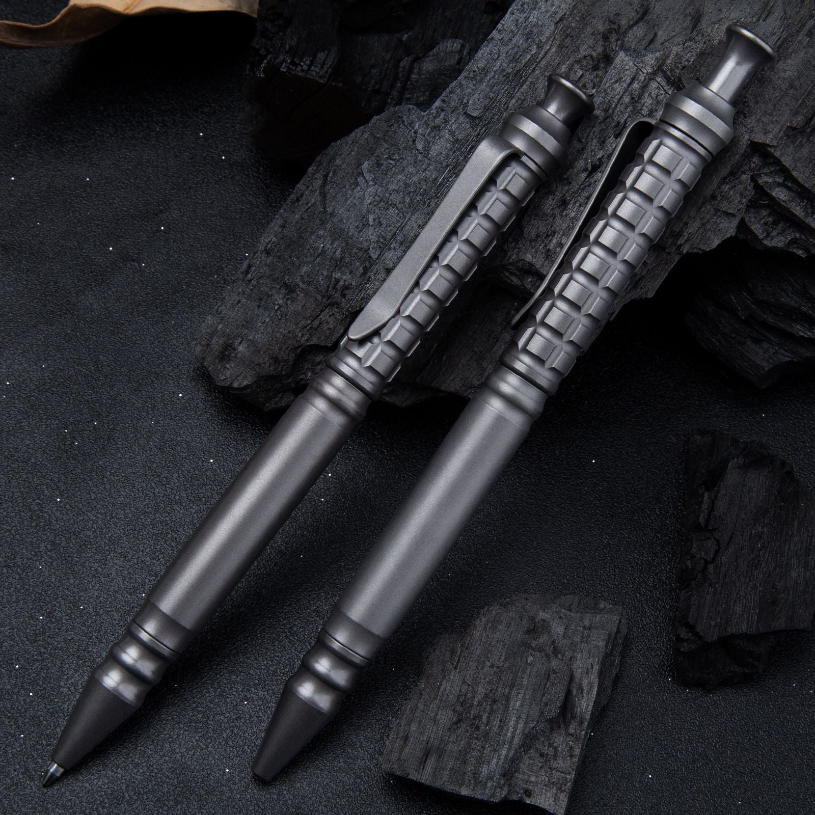 Mini Titanium Pen EDC Gadget Keychain Ballpoint Pen Practical Tactical Pen Outdoor Camping Hiking Cycling Equipment - Wautton Outdoor Gear - Little Red General Store