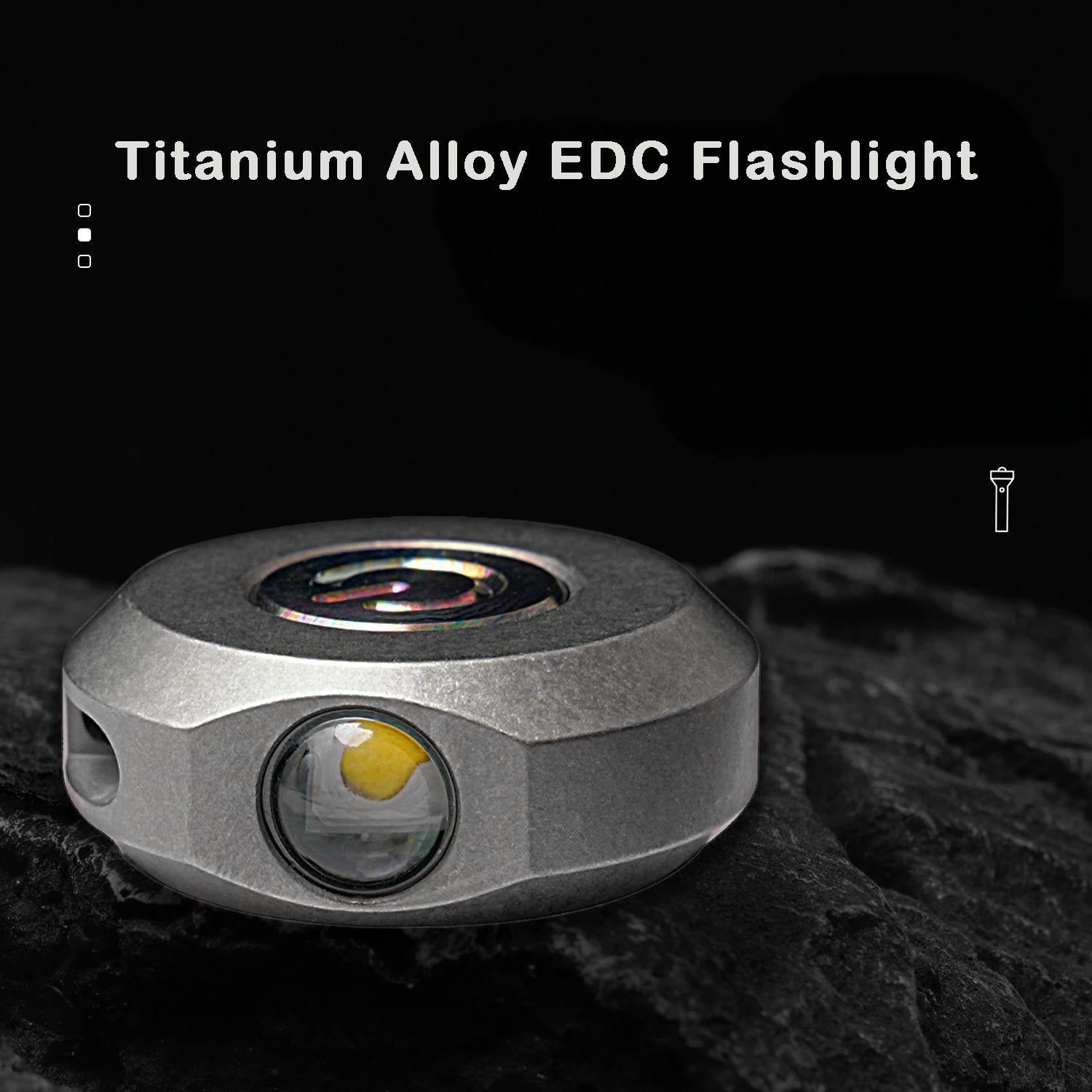 EDC Keychain LED Flashlight High Powerful Outdoor Light Self Defense Mini Torch Lighting Strobe Hiking Camping Ring King - Wautton Outdoor Gear - Little Red General Store