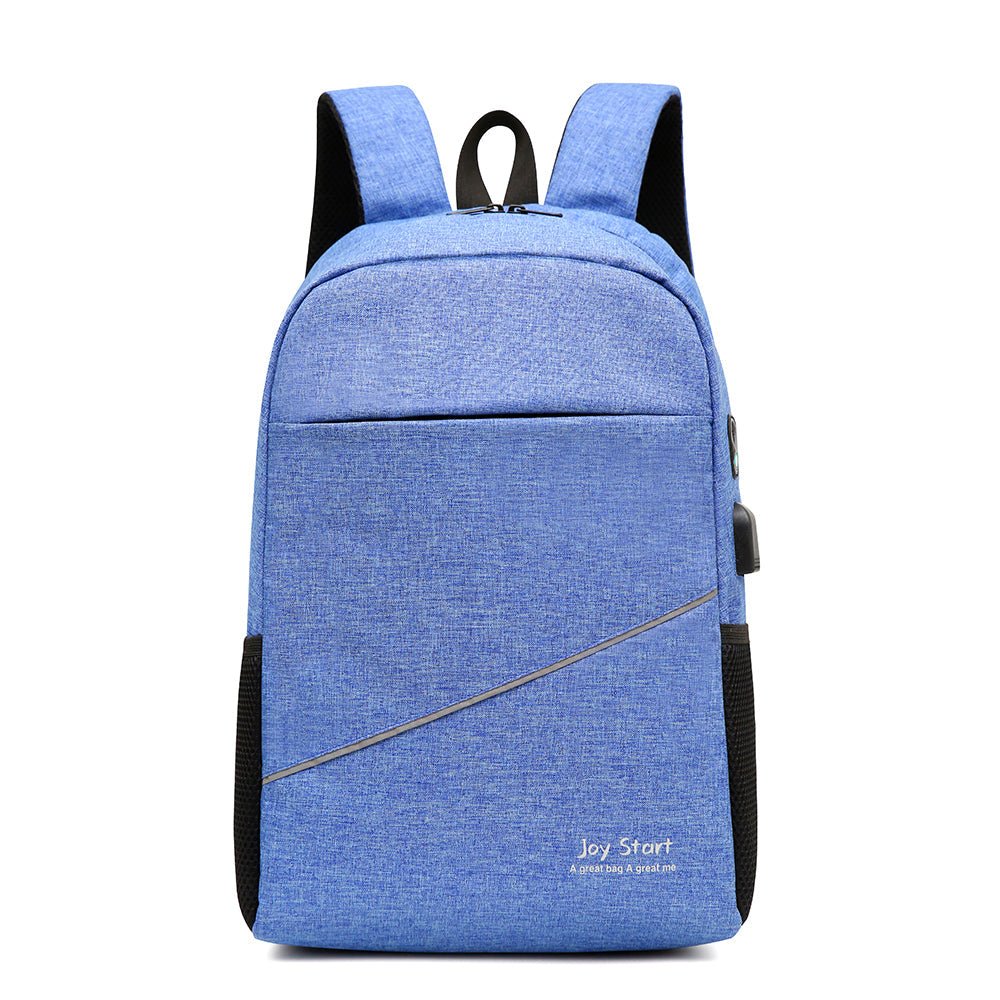 Leisure Computer Backpack Waterproof Nylon 14 - inch Laptop Bag Lightweight with Multiple Pockets for Casual Daily Use - Wautton Outdoor Gear - Little Red General Store