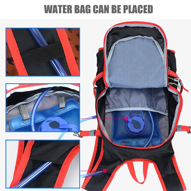 25L Sport Cycling Bag Rid Backpack For Bicycle Women Men Bike Outdoor Running Hiking Black Reflective Cycling Backpack - Wautton Outdoor Gear - Little Red General Store