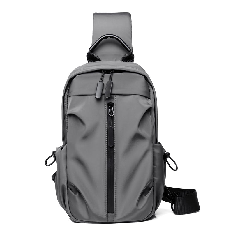 Waterproof Lightweight Crossbody Bag with Multiple Pockets for Men & Women – Durable Nylon Chest Bag for Travel, Hiking & Daily Use - Wautton Outdoor Gear - Little Red General Store