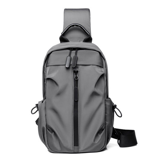 Waterproof Lightweight Crossbody Bag with Multiple Pockets for Men & Women – Durable Nylon Chest Bag for Travel, Hiking & Daily Use - Wautton Outdoor Gear - Little Red General Store
