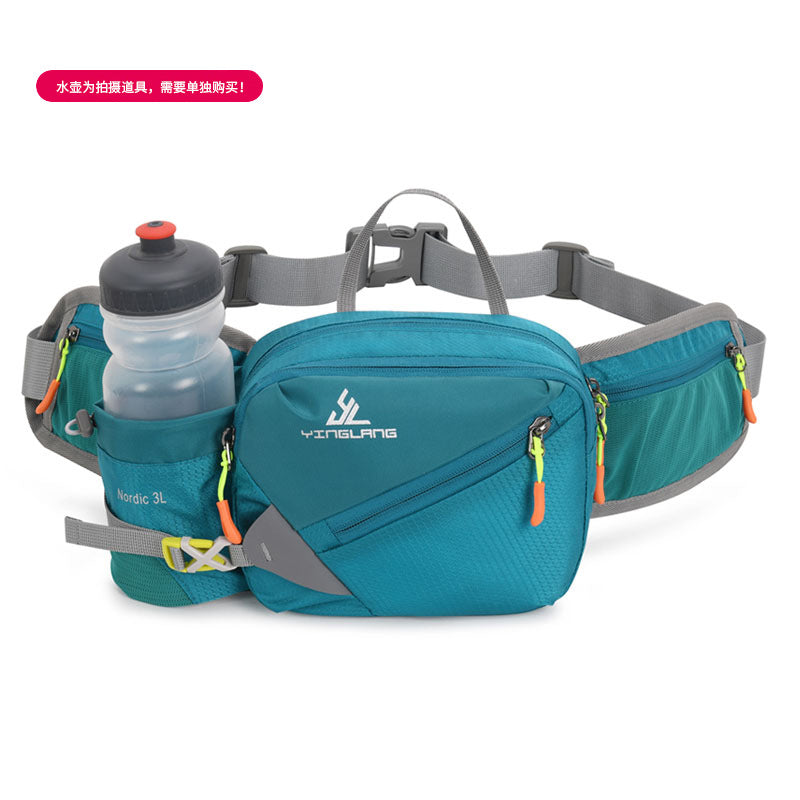 Wautton Outdoor Fanny Pack Bum Bag Big Campacity Water Resistant Nylon with Water Bottle Holder - Wautton Outdoor Gear - Little Red General Store