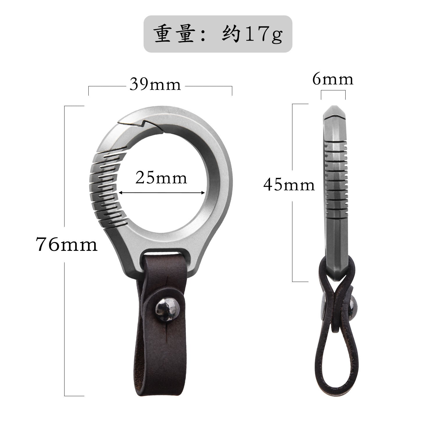 Luxury Titanium Key Chain Magnetic Spin Rotary for Car Key Ring Connector Anti - off Holder Men EDC Quickdraw Buckle Male Gadgets - Wautton Outdoor Gear - Little Red General Store