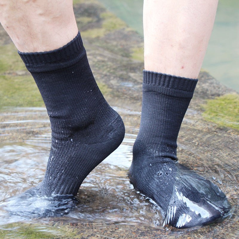 Waterproof Socks, Unisex Hiking Wading Trail Running Kayaking Crew Socks - Wautton Outdoor Gear - Little Red General Store