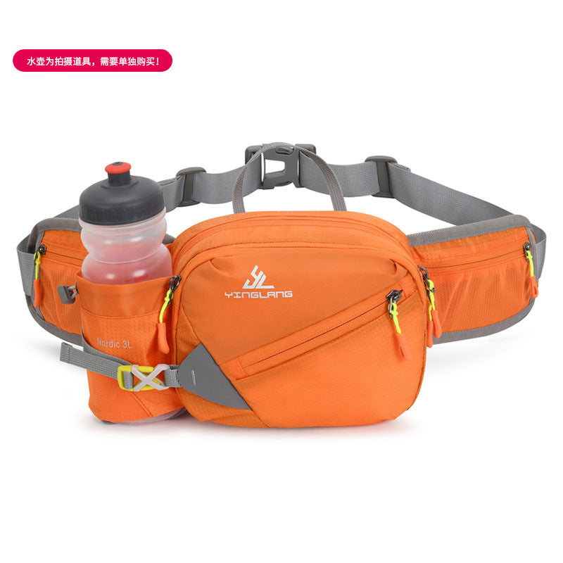 Wautton Outdoor Fanny Pack Bum Bag Big Campacity Water Resistant Nylon with Water Bottle Holder - Wautton Outdoor Gear - Little Red General Store