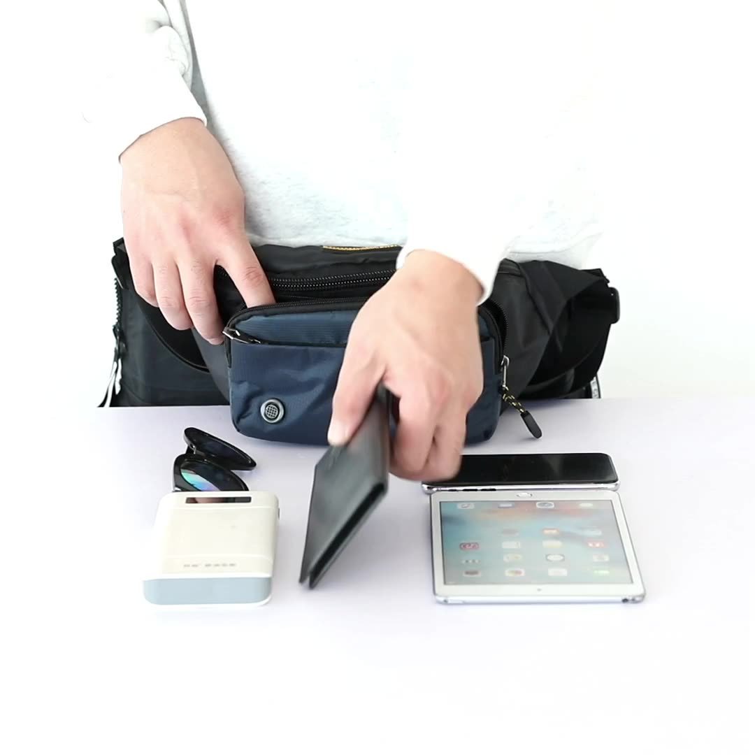 Running Waist Bag Sports Belt Pouch Mobile Phone Case Men Women Hidden Pouch Gym Sports Bags - Wautton Outdoor Gear - Little Red General Store