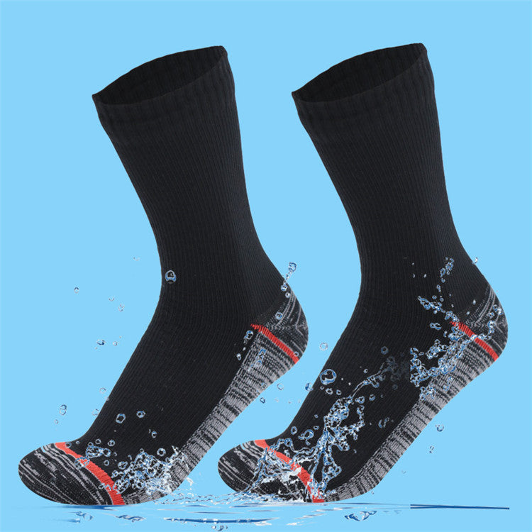 Waterproof Socks, Unisex Hiking Wading Trail Running Kayaking Crew Socks - Wautton Outdoor Gear - Little Red General Store