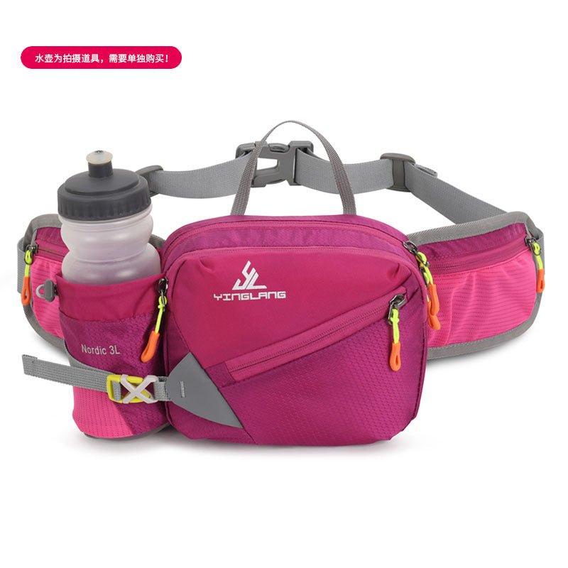 Wautton Outdoor Fanny Pack Bum Bag Big Campacity Water Resistant Nylon with Water Bottle Holder - Wautton Outdoor Gear - Little Red General Store