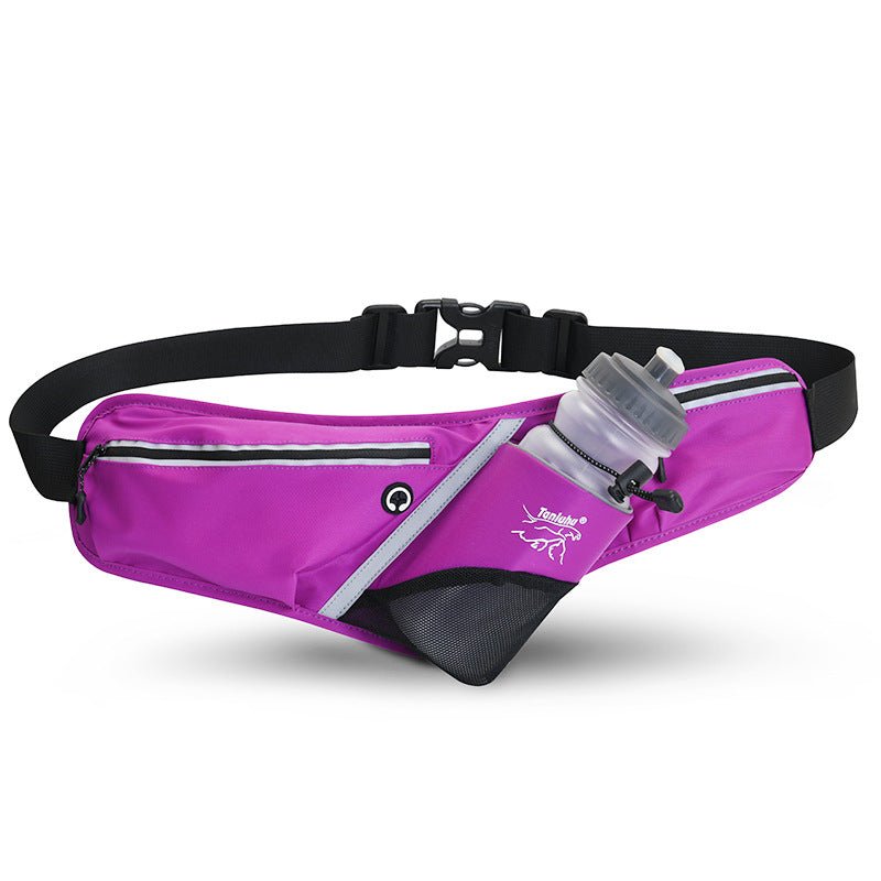 Running Waist Bag Lycra Sports Marathon Bag Outdoor Climbing Hiking Kettle Bag - Wautton Outdoor Gear - Little Red General Store