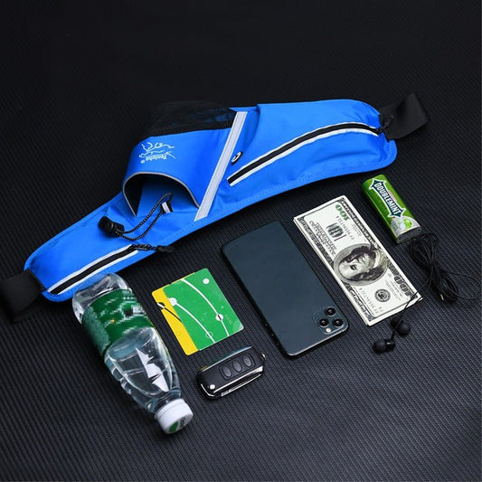 Running Waist Bag Lycra Sports Marathon Bag Outdoor Climbing Hiking Kettle Bag - Wautton Outdoor Gear - Little Red General Store