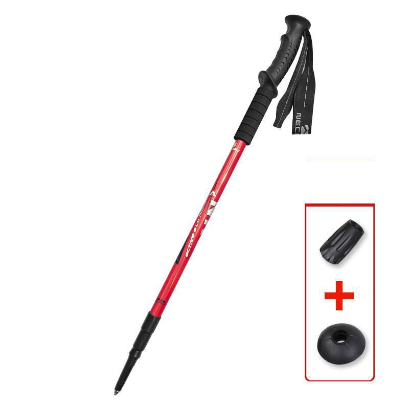 2pcs/lot walking stick Trekking poles - Wautton Outdoor Gear - Little Red General Store