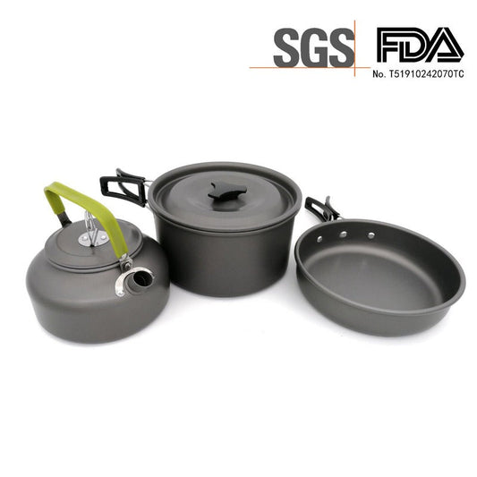Ultra - light Aluminum Alloy Camping Cookware Utensils Outdoor Cooking Teapot - Wautton Outdoor Gear - Little Red General Store