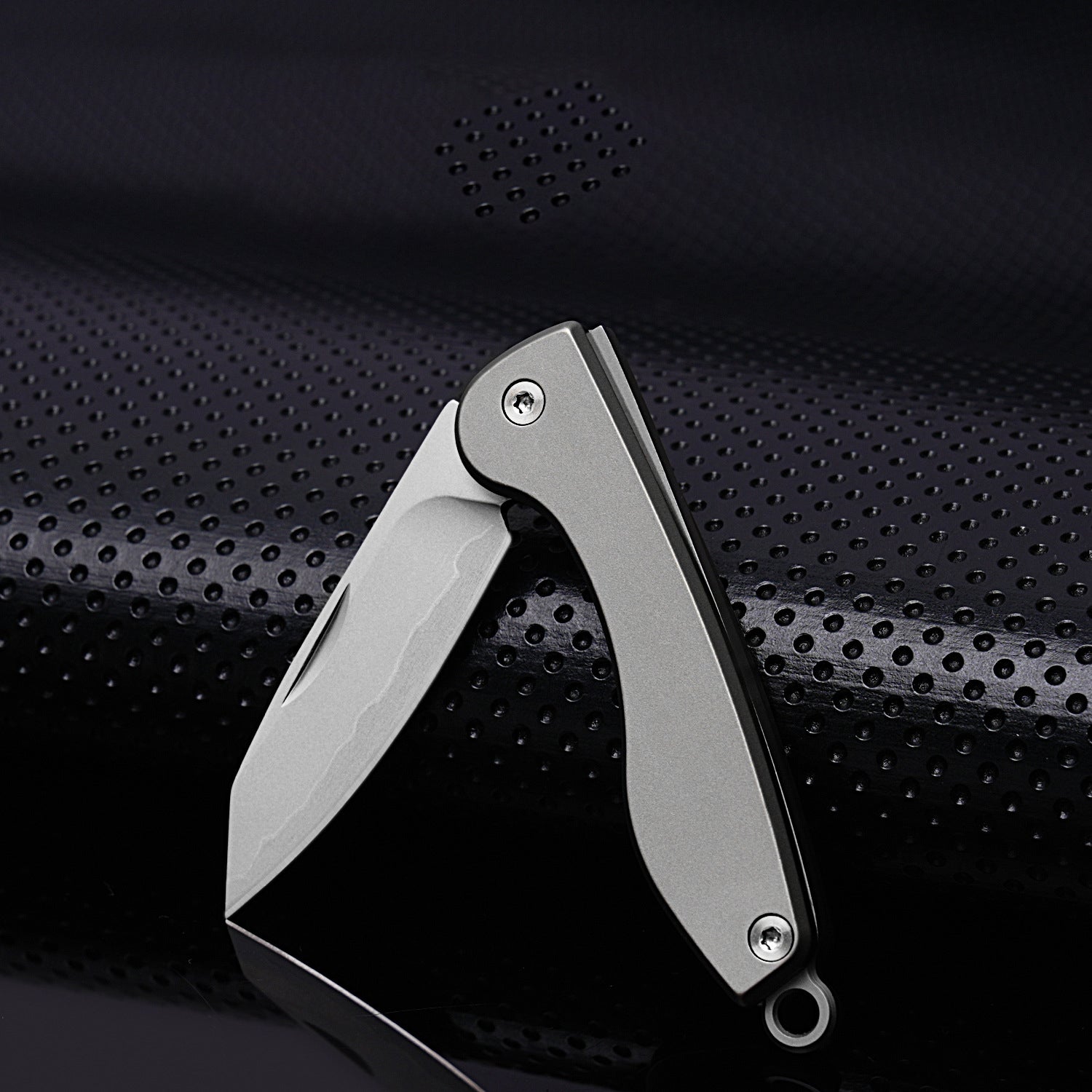 Mini Folding Titanium Knife Portable Pocket Knife Camping Food Processing Food Construction Repair Outdoor Equipment Keychain Mouth - Wautton Outdoor Gear - Little Red General Store