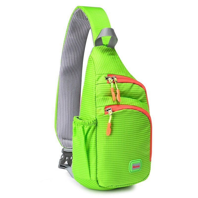 Waterproof Nylon Outdoor Sports Anti Theft Bag Climbing Hiking Cycling Bottle Holder Shoulder Cross Body Chest Bag - Wautton Outdoor Gear - Little Red General Store