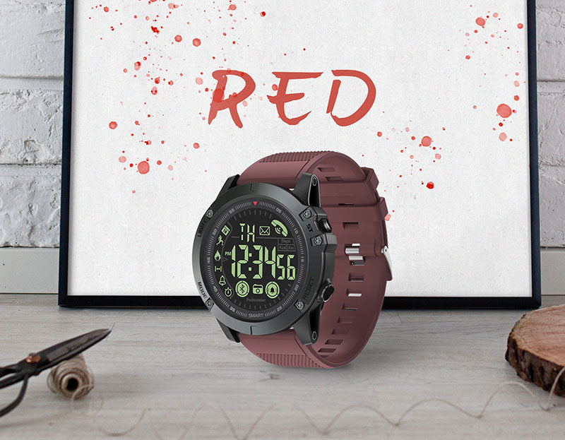 Smart Watch for Men, 5ATM Waterproof Smartwatch for Android and iOS Phones, Fitness Tracker Watch with 100+ Sports Modes - Wautton Outdoor Gear - Little Red General Store