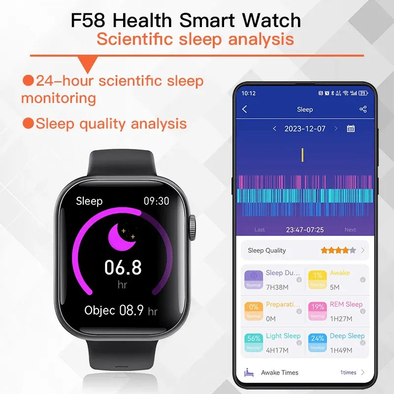 Smart Watch for Men Women Health: blood sugar monitor blood lipids Uric acid - Wautton Outdoor Gear - Little Red General Store