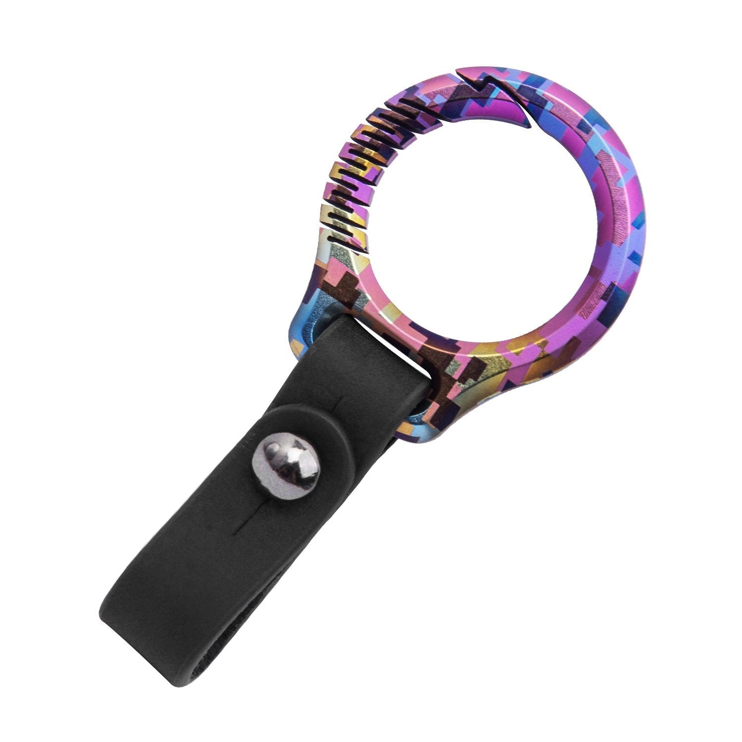 Luxury Titanium Key Chain Magnetic Spin Rotary for Car Key Ring Connector Anti - off Holder Men EDC Quickdraw Buckle Male Gadgets - Wautton Outdoor Gear - Little Red General Store