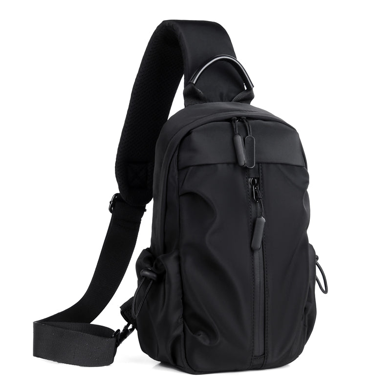 Waterproof Lightweight Crossbody Bag with Multiple Pockets for Men & Women – Durable Nylon Chest Bag for Travel, Hiking & Daily Use - Wautton Outdoor Gear - Little Red General Store