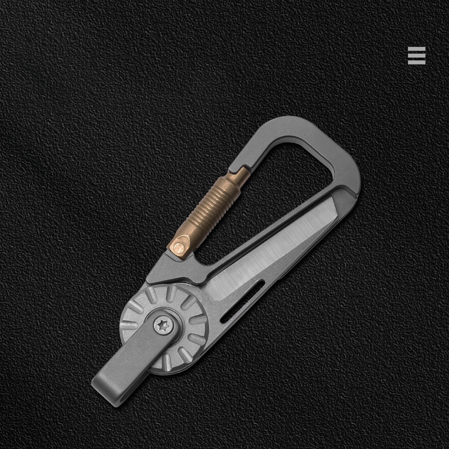 Tactical Multi - Tool Carabiner for Men - Heavy Duty Outdoor Gear Accessory with Bottle Opener & Keychain Hook - Wautton Outdoor Gear - Little Red General Store