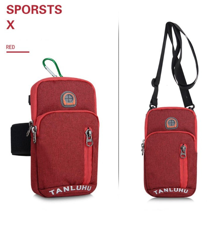 Running arm bag Fashion Sport Pack Fitness arm pack outdoor multifuctional mobile phone arm bag - Wautton Outdoor Gear - Little Red General Store
