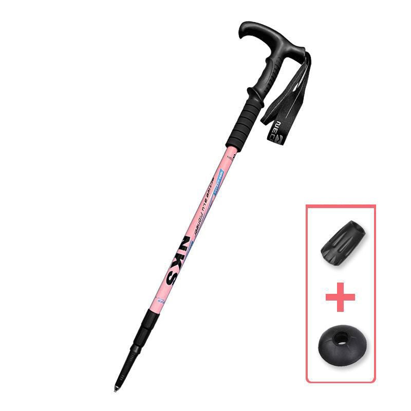 2pcs/lot walking stick Trekking poles - Wautton Outdoor Gear - Little Red General Store