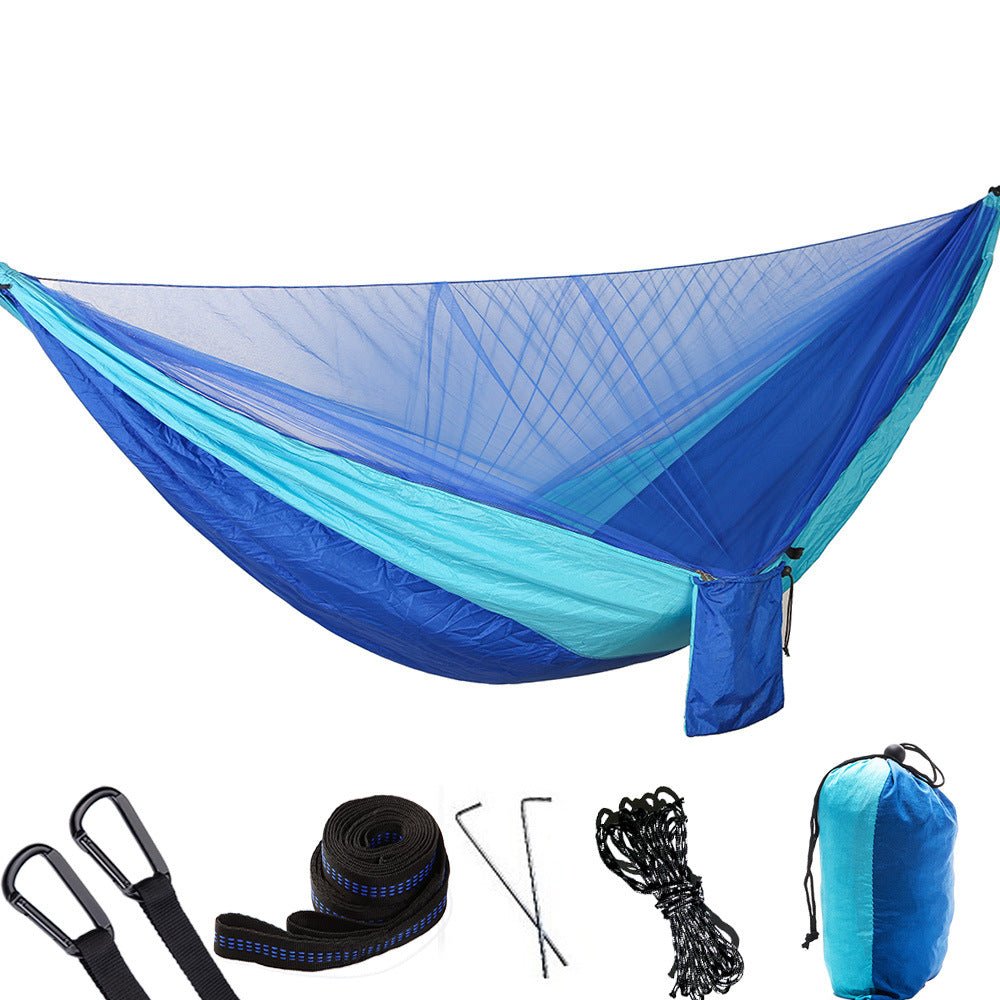 Camping Hammock Double & Single Portable Hammocks Camping Accessories for Outdoor, Indoor, Backpacking - Wautton Outdoor Gear - Little Red General Store