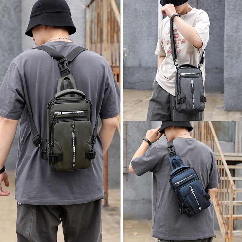 Men's Crossbody Bag: Stylish & Functional Sling Backpack for Everyday Use - Wautton Outdoor Gear - Little Red General Store