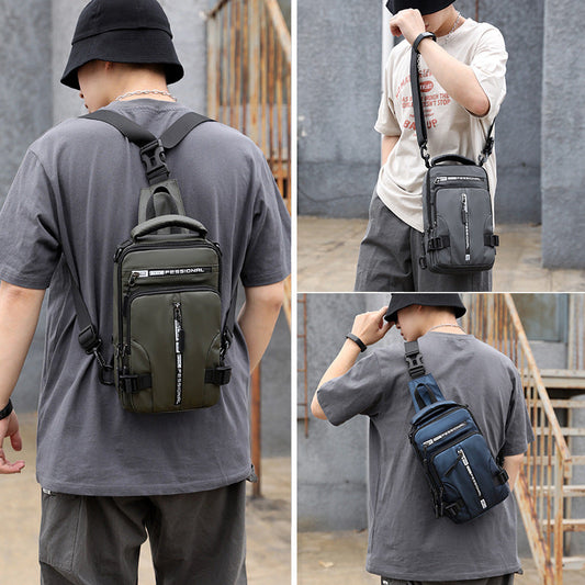 Men's Crossbody Bag: Stylish & Functional Sling Backpack for Everyday Use - Wautton Outdoor Gear - Little Red General Store