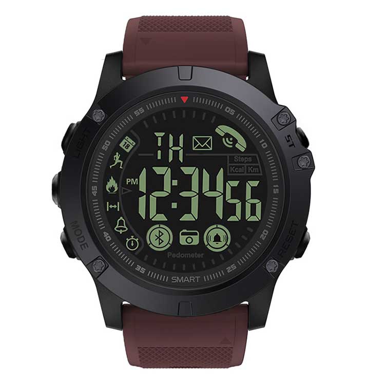 Smart Watch for Men, 5ATM Waterproof Smartwatch for Android and iOS Phones, Fitness Tracker Watch with 100+ Sports Modes - Wautton Outdoor Gear - Little Red General Store