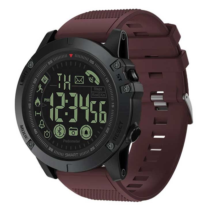 Smart Watch for Men, 5ATM Waterproof Smartwatch for Android and iOS Phones, Fitness Tracker Watch with 100+ Sports Modes - Wautton Outdoor Gear - Little Red General Store