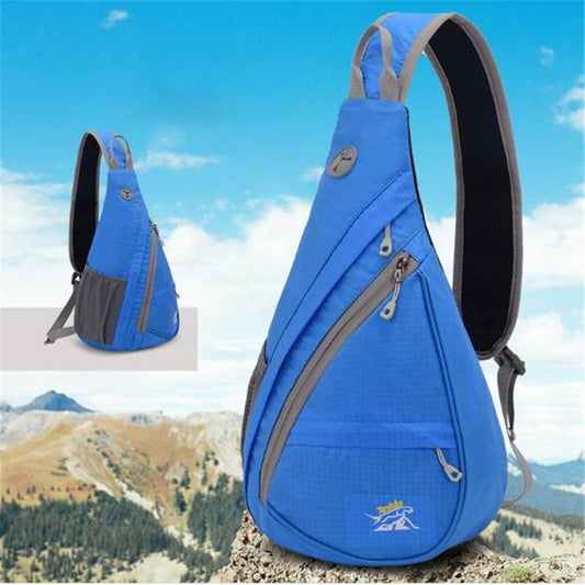 Nylon Sports Bag Men Women Chest Bag Outdoor Climbing Hiking Bag - Wautton Outdoor Gear - Little Red General Store
