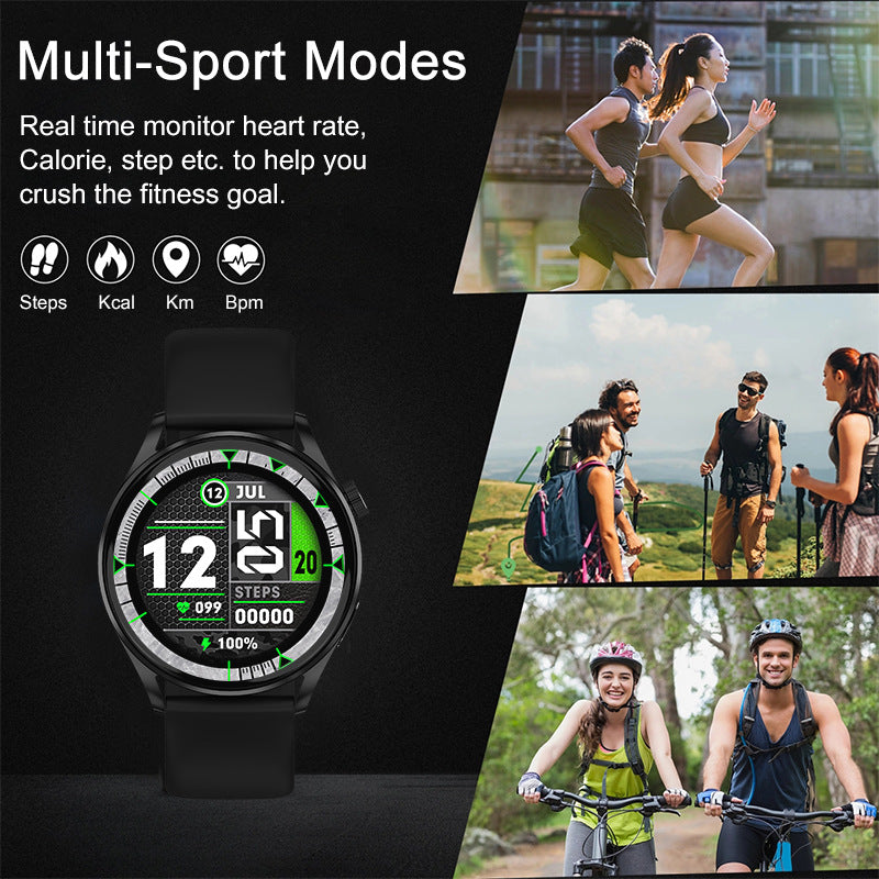 Smart Watch Fitness Tracker with Heart Rate Blood Oxygen Blood Pressure Sleep Monitor 100 Sports Modes Step Calorie Counter Activity Health Trackers IP68 Waterproof - Wautton Outdoor Gear - Little Red General Store