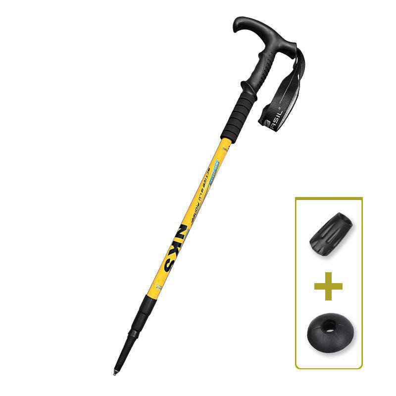 2pcs/lot walking stick Trekking poles - Wautton Outdoor Gear - Little Red General Store