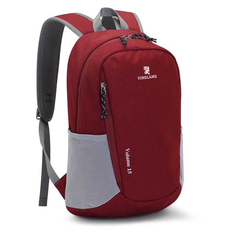 15L Outdoor Leisure Backpack - Waterproof & Lightweight, Large Capacity Daypack for Hiking/Camping/Travel - Wautton Outdoor Gear - Little Red General Store