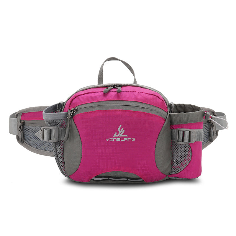 Outdoor Waist Bag with Bottle Holder Cycling Fanny Pack Multifuction Hiking - Wautton Outdoor Gear - Little Red General Store