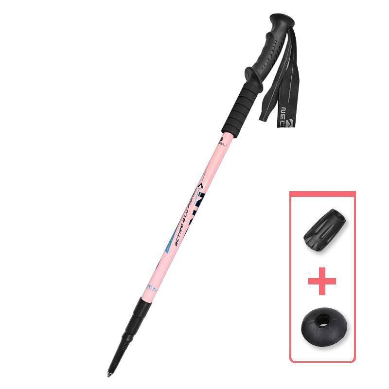 2pcs/lot walking stick Trekking poles - Wautton Outdoor Gear - Little Red General Store
