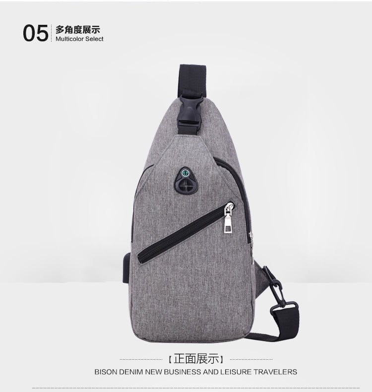 Men's Fashion Crossbody Bag - Multi - functional Casual Business Sling Bag for Everyday Use - Wautton Outdoor Gear - Little Red General Store
