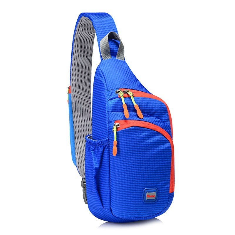 Waterproof Nylon Outdoor Sports Anti Theft Bag Climbing Hiking Cycling Bottle Holder Shoulder Cross Body Chest Bag - Wautton Outdoor Gear - Little Red General Store