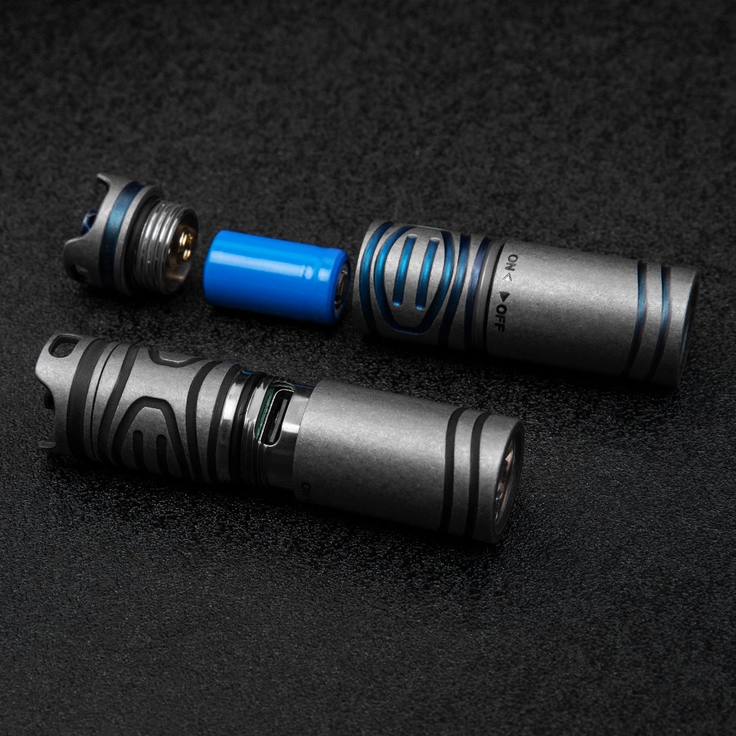 Titanium Alloy Mini LED Flashlight Portable Outdoor - Wautton Outdoor Gear - Little Red General Store