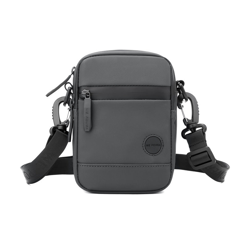 Men's Waterproof Nylon Crossbody Bag - Lightweight & Durable Everyday Travel Bag with Adjustable Strap - Wautton Outdoor Gear - Little Red General Store