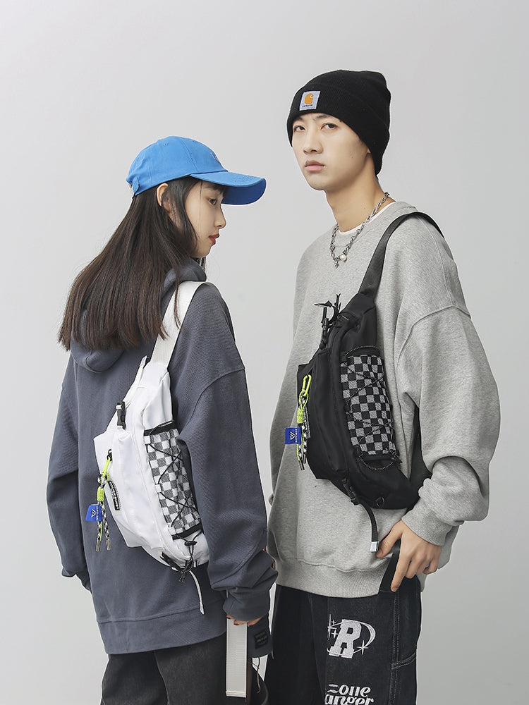 Couple Crossbody Fanny Pack for Men&Women,Large Waist Bag & Hip Bum Bag with Adjustable Strap for Outdoors Workout - Wautton Outdoor Gear - Little Red General Store