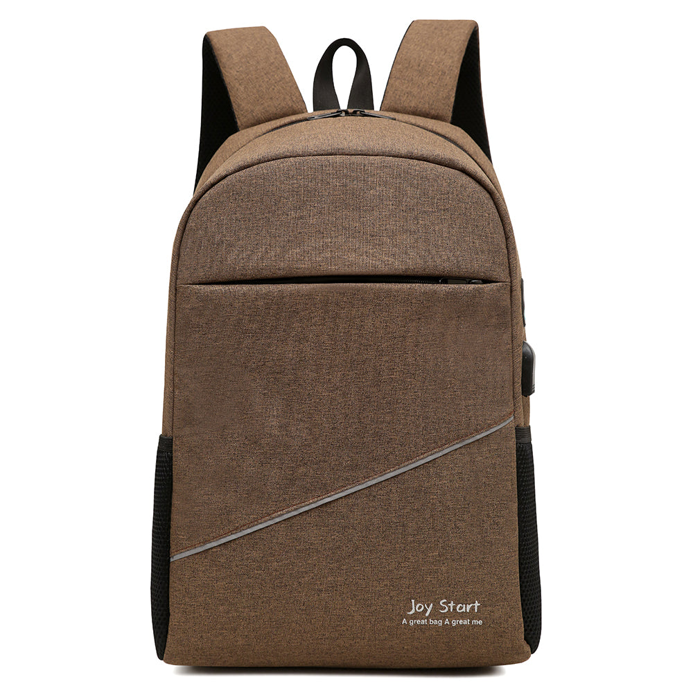 Leisure Computer Backpack Waterproof Nylon 14 - inch Laptop Bag Lightweight with Multiple Pockets for Casual Daily Use - Wautton Outdoor Gear - Little Red General Store