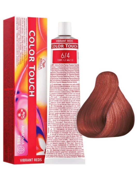 Wella Color Touch 6/4 Dark Blonde/Red Hair Color 2 oz