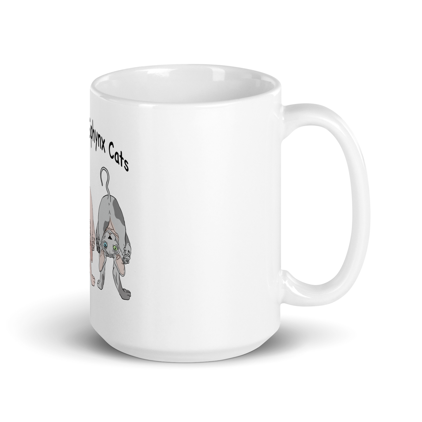"NOTHING BUTT SPHYNX CATS" COFFEE MUG